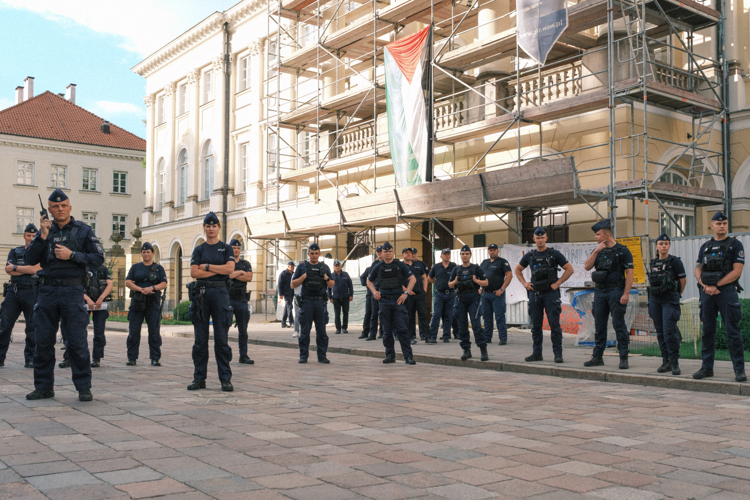 Policja na uczelniach, czyli jak władze wyciągają wnioski